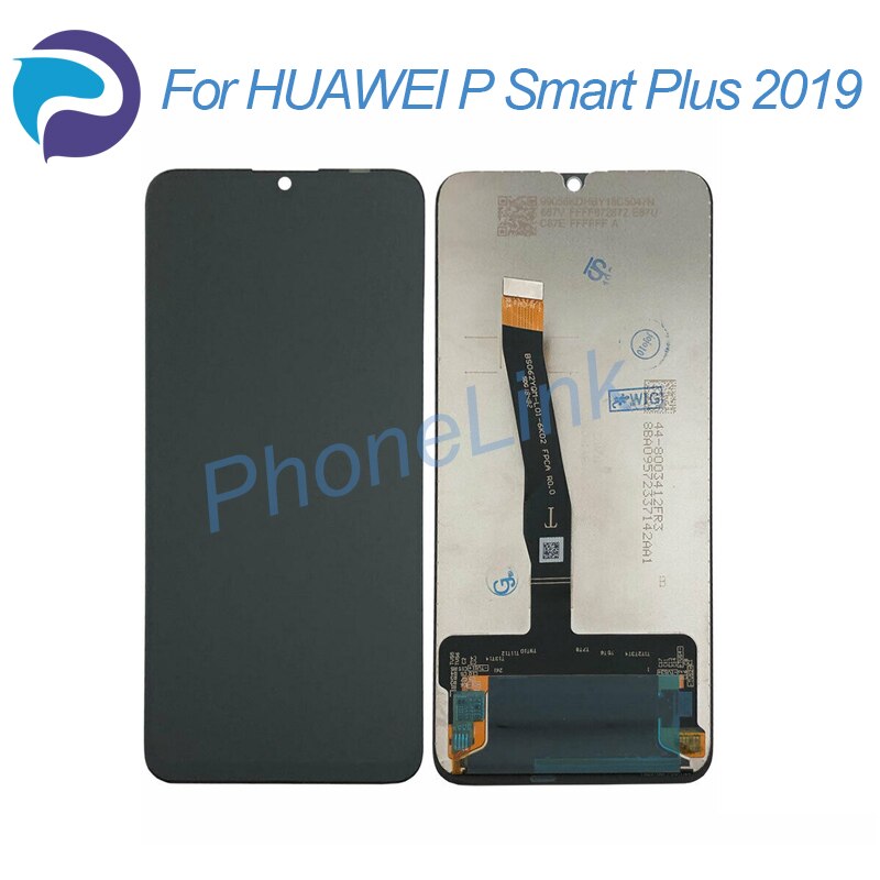 P Smart Plus Lcd Scherm 2340*1080 Touch Digitizer Scherm Vergadering Vervanging POT-LX1T P Smart Plus Lcd screen: Black(LCD only)