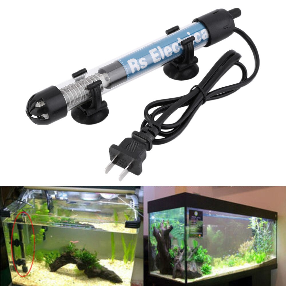 50w/100w/200w/300w chauffage Submersible tige chauffante pour Aquarium verre Aquarium réglage de la température de réservoir directe