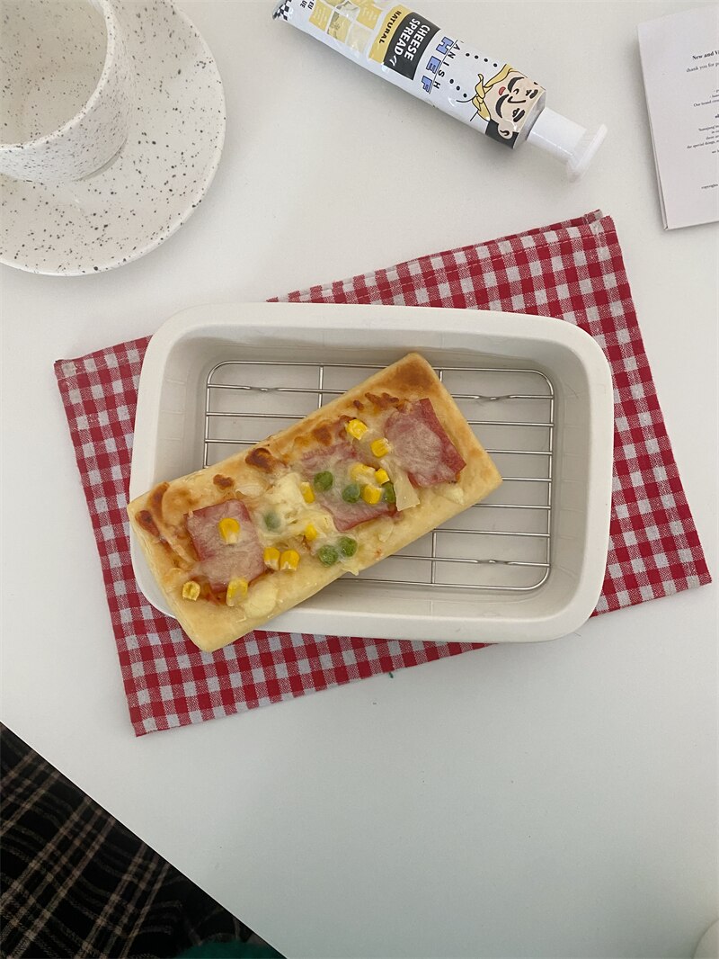 Bakeware Dessert Plates 750/1000/1300ML Dessert Deep Plate Ceramic Breakfast Dishes For Serving Food Platos тарелки для еды: 1000ml