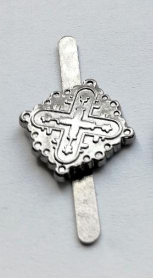 20 piezas Zinck de aleación de Metal de 15mm de , clavos de álbumes de recortes Estilos mixtos, papel antiguo opcional, artesanías, álbumes, tarjetas de DIY: Square