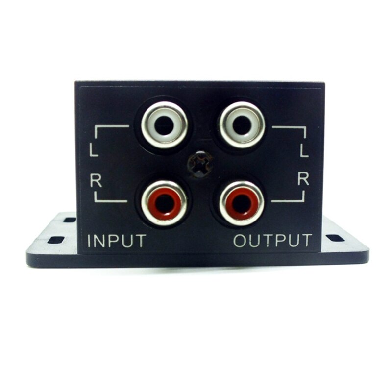 Car Auto Power Amplifier Audio Regulator Bass Subwoofer Equalizer Crossover Controller Adjust Line Level Volume Amplifier