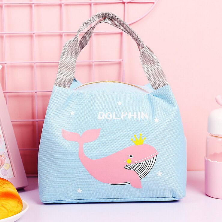 Mittagessen Tasche Nette reis ball sushi brief drucken Isolierte Thermische Kühlen Taschen Picknick Lebensmittel Box Versorgung schule außen Büro für mädchen