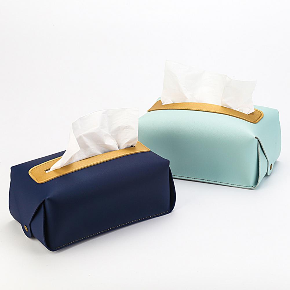 Household Tissue Box Holder Napkin Box Folding Waterproof Tissue Case Tissue Holder boite a mouchoirs коробка для салфеток