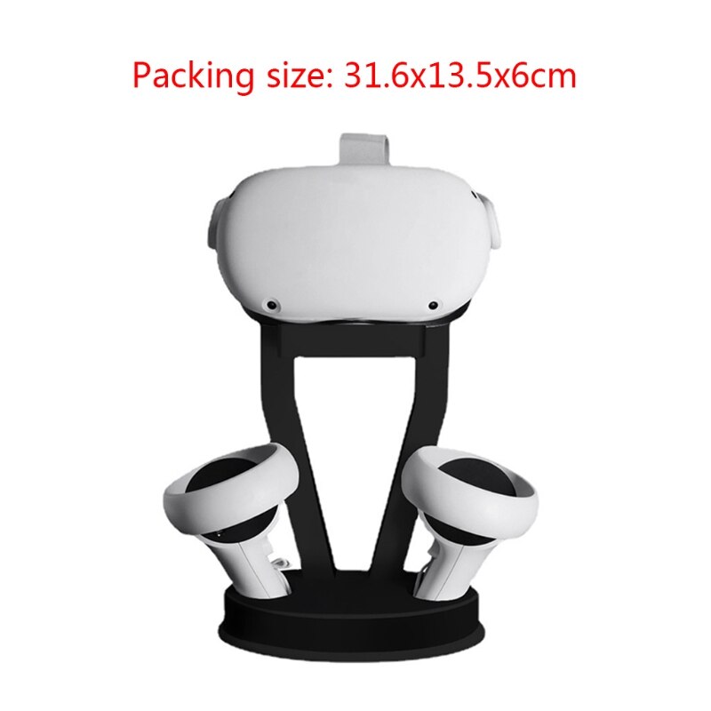 Virtual Reality (VR) Glasses Desktop Stand Hangers Compatible with Oculus Quest 2/PS VR Headset Home Office Use