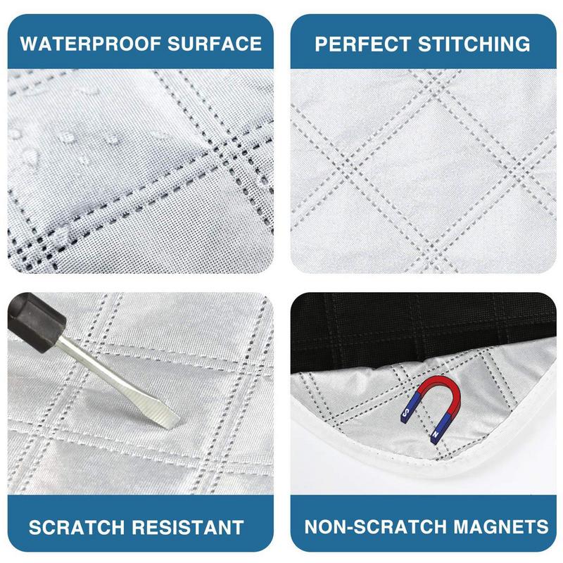 Staub dichter Frostschutz Schnees Kind magnetische RV Windschutz scheibe Schneedecke UV-Schutz RV Sonnenschutz Fahrzeug zubehör