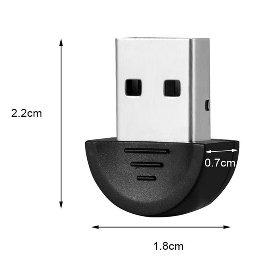 Mini USB Bluetooth adaptateur V2.0 CSR double sans fil Bluetooth Dongle 2.0 emetteur pour PC portable Win XP Vista7/8/10