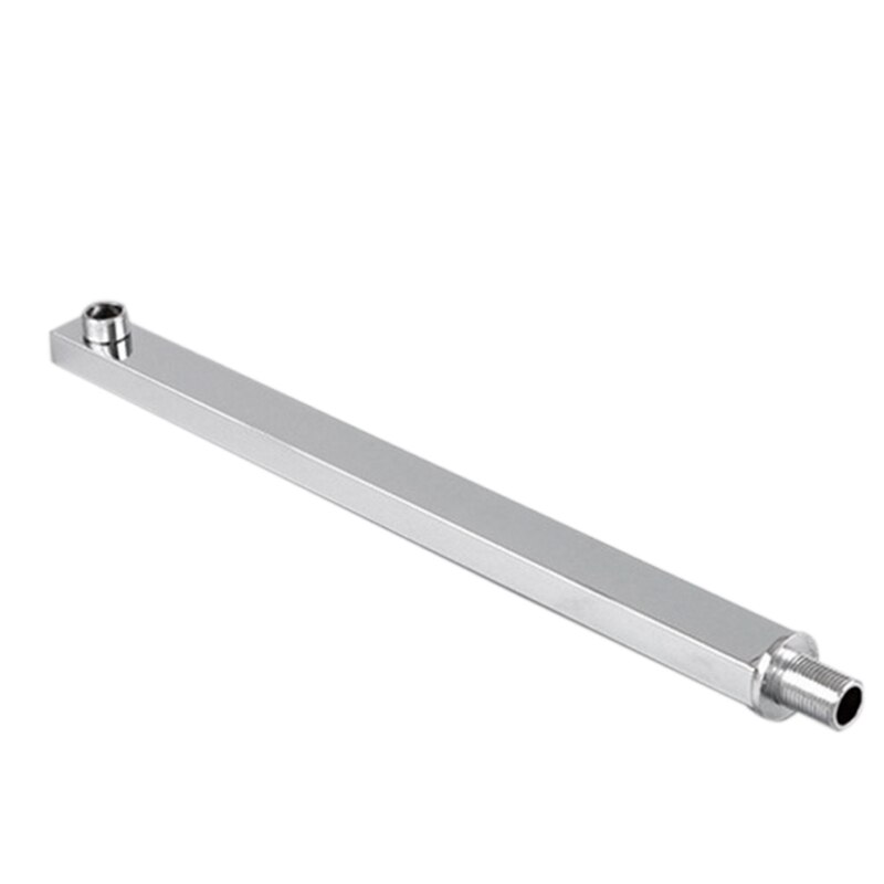 Bovenste 40 cm vierkante douchearm verlengarm wandmontage voor regendouchekop douchestang regendouchekoparm chroom