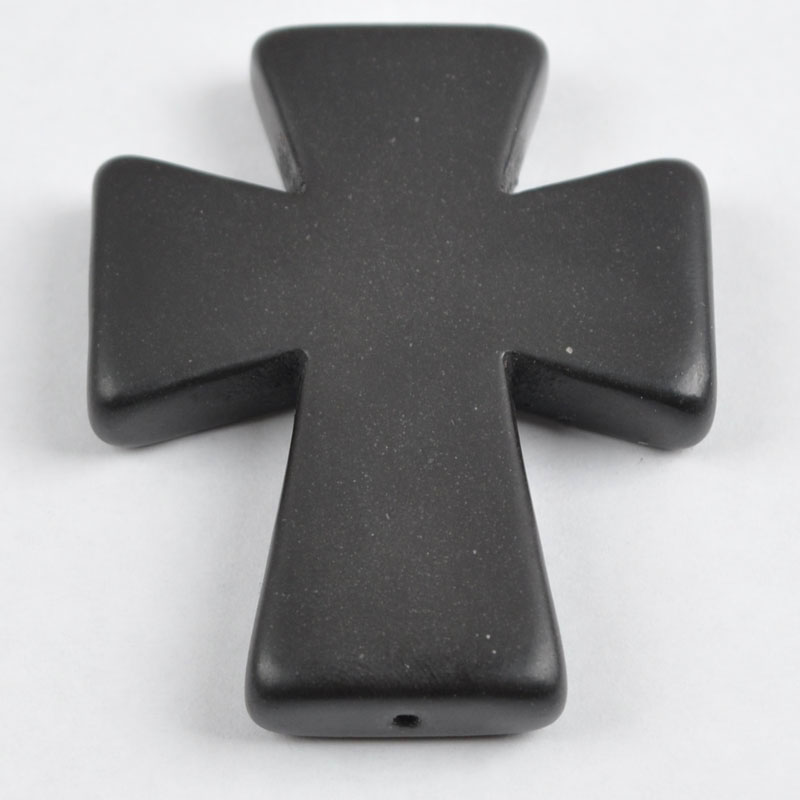 Pendentif croix Turquoise 50x40MM, bijoux pour femme, , perle ample, S009-S018: Plaqué bronze antique