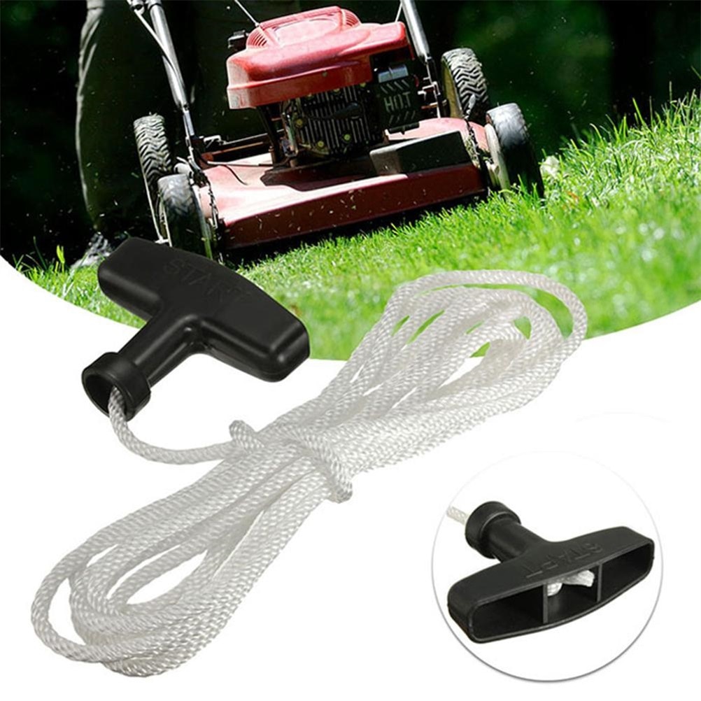 3M Universal Lawnmowers Pull Handle Starter Start Cord Line Rope Lawn Mower Trimmer Pull Handle Drawstring: Default Title