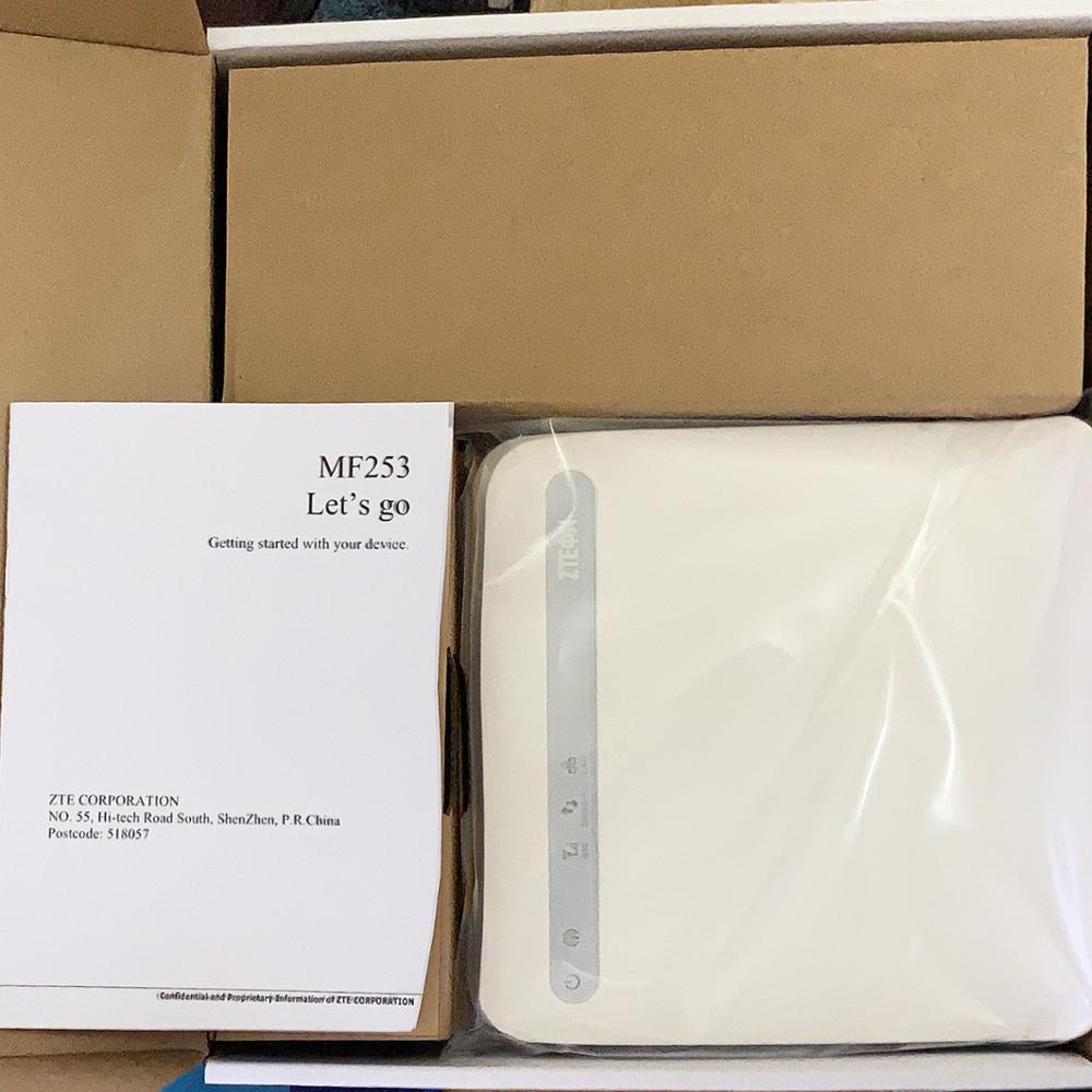 unlocked ZTE MF253s 4G LTE CPE Wireless Router 150mbps 4G CPE Router with SIM Card Slot mf253 4g router