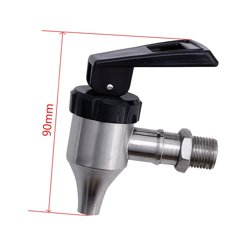 Stainless Steel Drink Dispenser Plastic Coffee Valve Wine Barrel Spigot / Faucet