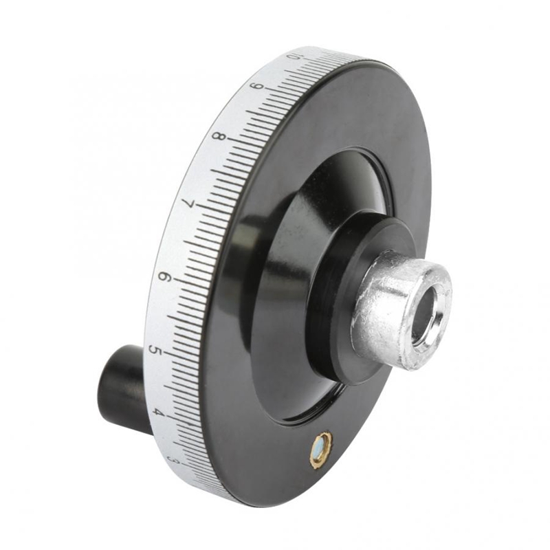 80mm Solid Hand Wheel Scale Hand Wheel Mechanical Parts Bakelite Machine Handle Calibrated Handwheel