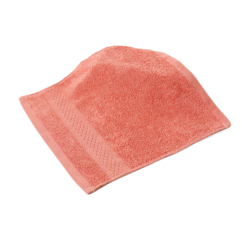Small Cotton hand towels Square Face Towel Bathroom Soft kids Child Washcloth 34*34cm 17colors: Pomegranate red
