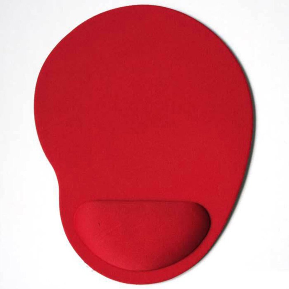 Eva Foam 3D Muismat Polssteun Mousepad Polsbandjes Pad Muismatten Voor Gamer: Rood