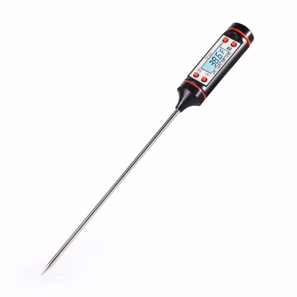 1 Pcs Elettronico Termometro per Alimenti Barbecue Termometro Impermeabile di Cottura Cucina di Casa Strumento di Misura di Latte Temperatura di Frittura