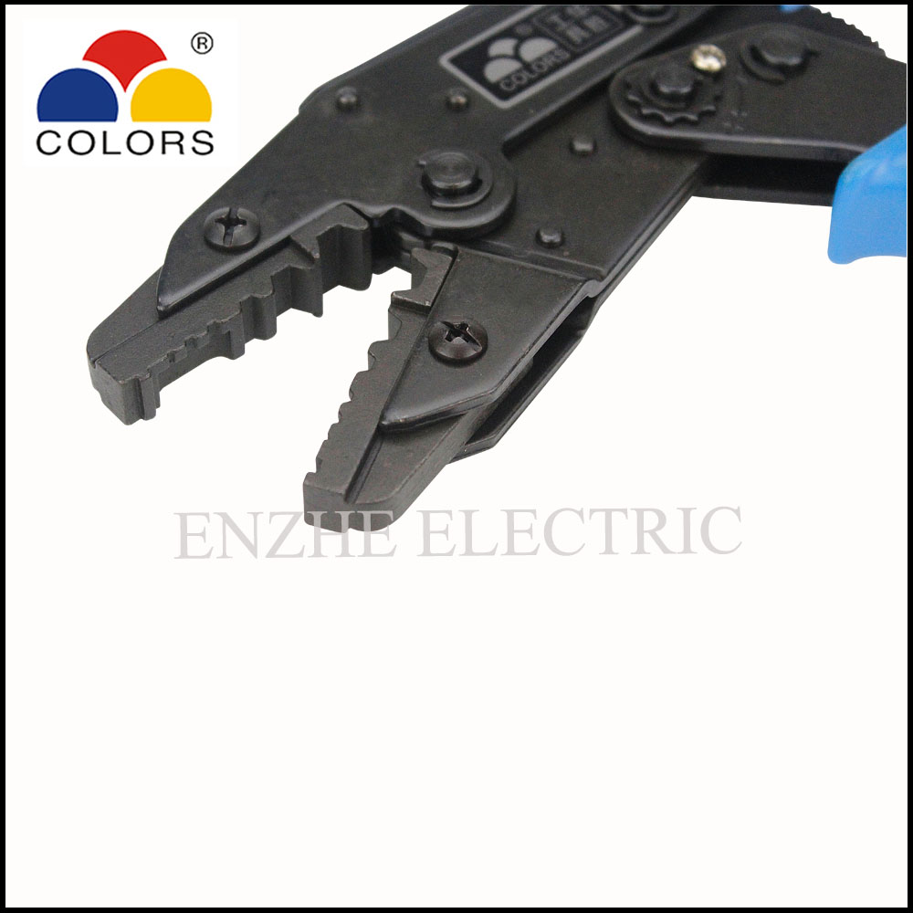 eurpoean style HS-02H1 Ratchet crimping plier fiber optic belden 8279 RG55,58,59,8X,142,140,174,210,223,303,400 connector tool