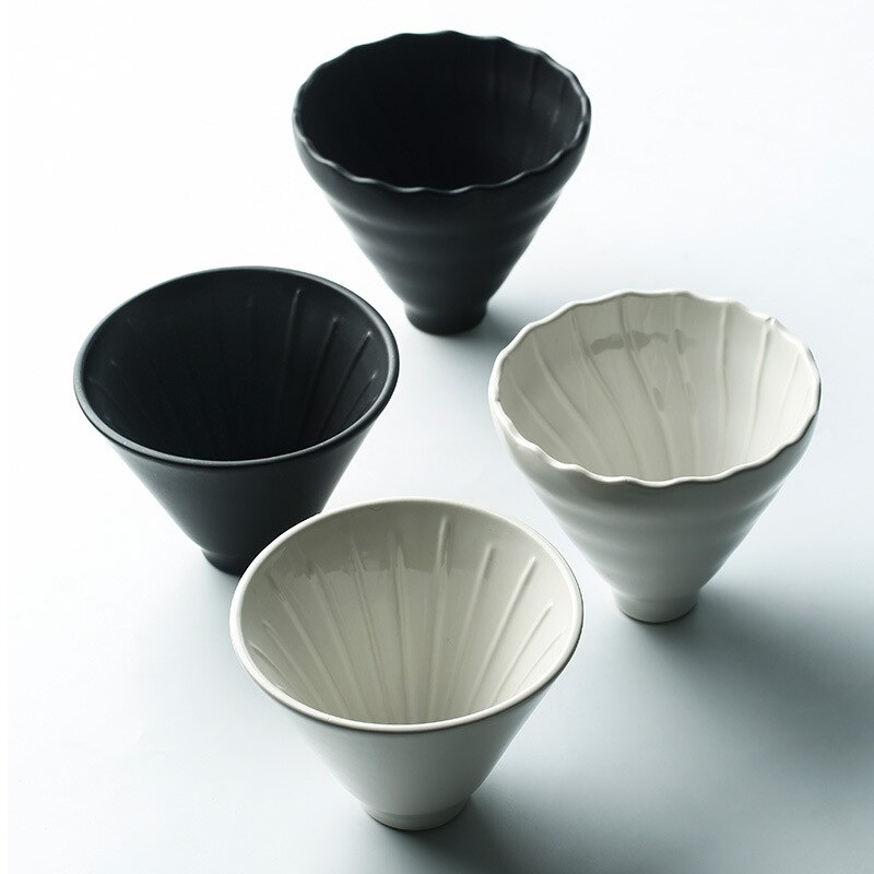 Juego de filtros de café hechos a mano con cafetera de vidrio V60, ollas de café hechas a mano, tetera de café, soporte para gotero