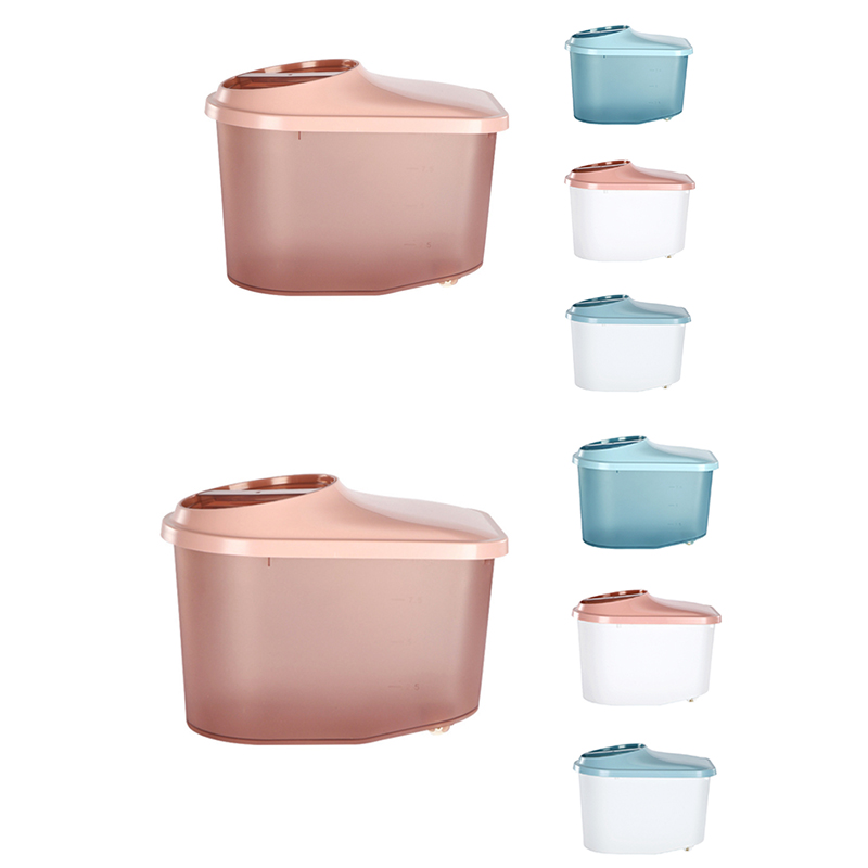 Corn Bin with Insect Proof and Moisture Proof Cover Household Sealed Flour Food Storage Tank