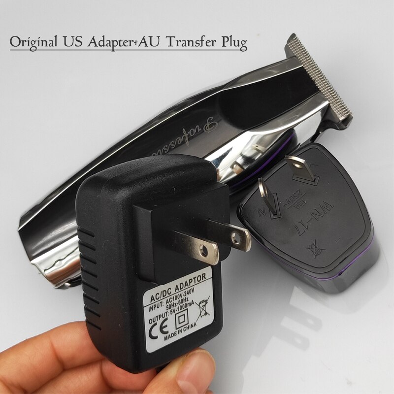 100-240V Olie Hoofd Tondeuse Elektrische Scheerapparaat DIY Carving Hoofd Clipper Mannen Elektrische Tondeuse Oplaadbare Draadloze Kaal trimmer: AU Plug / au plug
