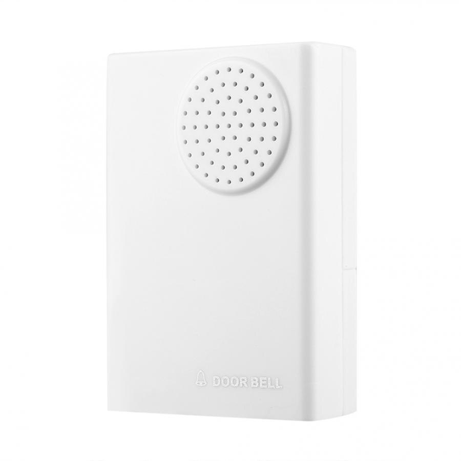Carillon de sonnette filaire 12V blanc | Pour le bureau, sécurité, système de contrôle d'accès à domicile