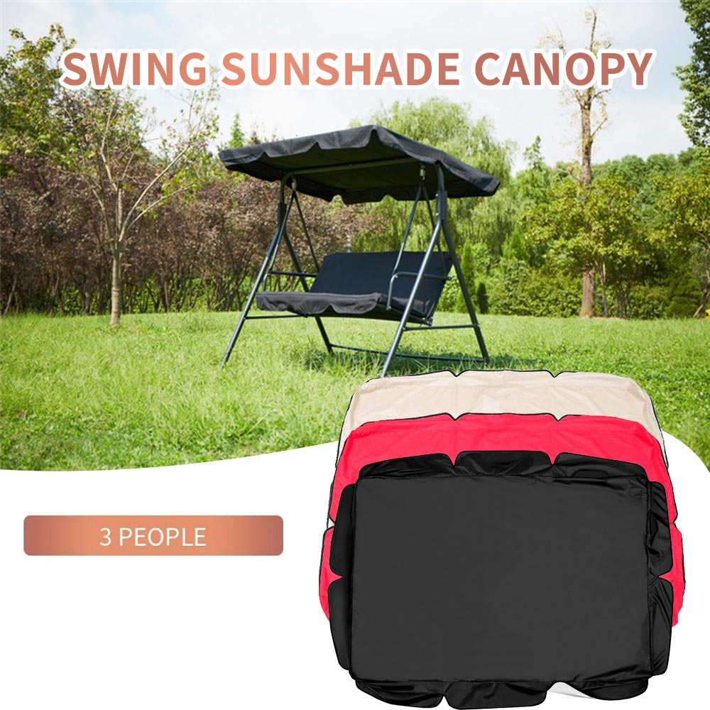 Solid Outdoor Waterproof Summer Garden Courtyard Swing Awning Solid Swing Tent Gazebo Canopy Outdoor Tools And Accessories