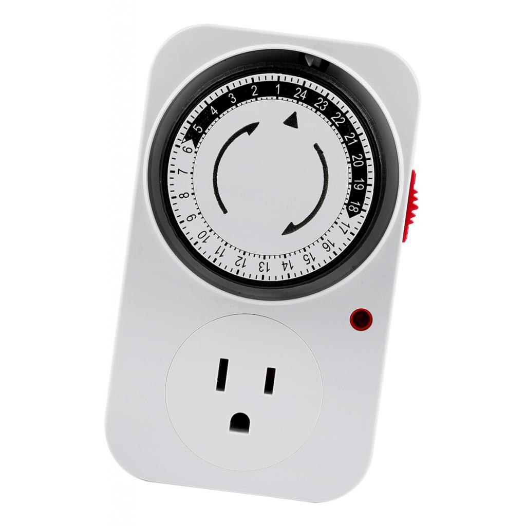 Accurate 24 Hour Plug-in Timer Timing Socket f/ Hy... – Grandado