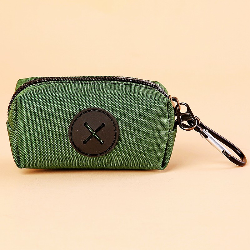 Dog Poop Bag Dispenser Portable Dogs Poop Bag Holder Garbage Bags Dispenser for Dog Walking Hangingable Toilet Bags Pet Products: Dark Khaki