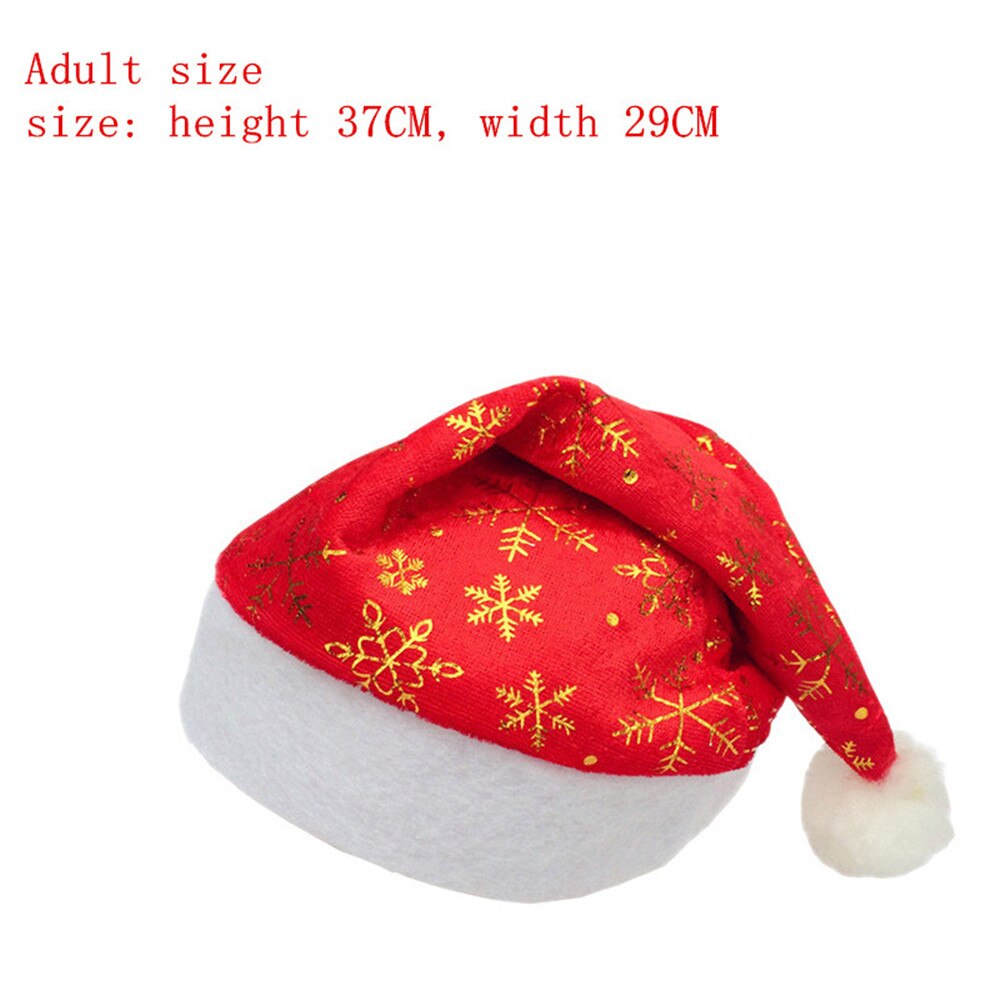 Cosplay Kids Adult LED Kerstmuts Kerstman Rendier Sneeuwpop Xmas Cap bonnet de noel adulte kerstman hoed