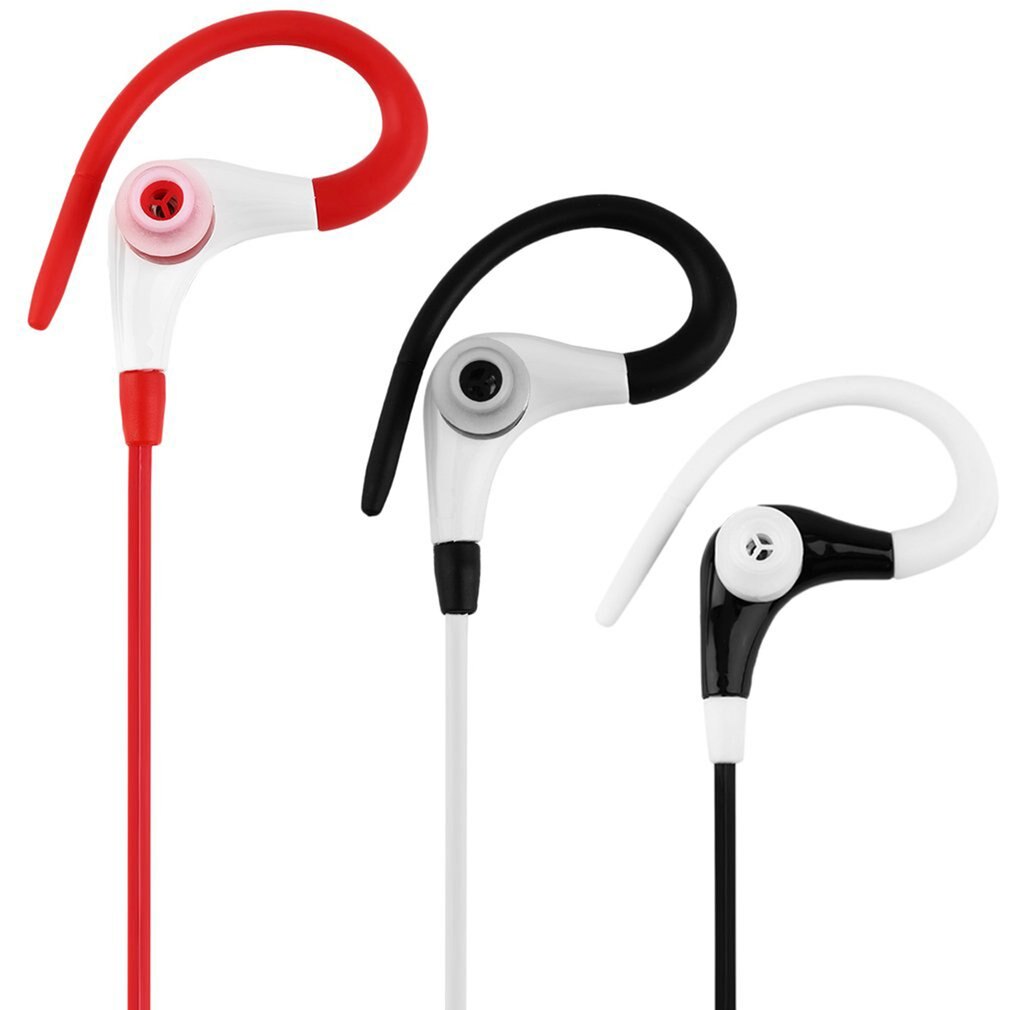ONLENY Earphones ear hook Sports Running Active Earphone Earbuds Headset Noise Cancelling Hook Headphone fone de ouvido