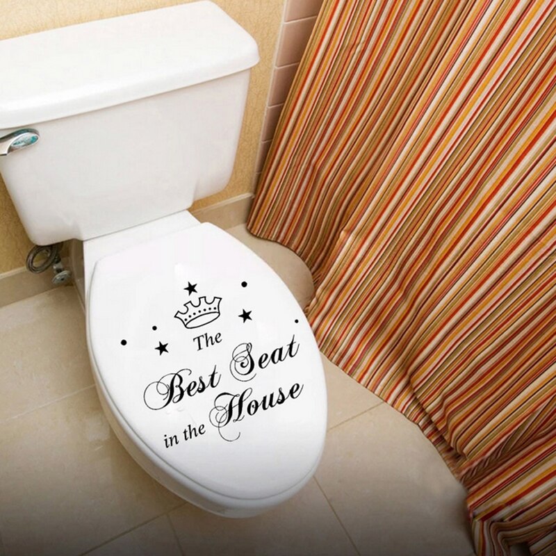 1Pc Seat Grappige Stijl Wc Stickers Douche Decals Pinup Picture Home Decor Badkamer Accessoires