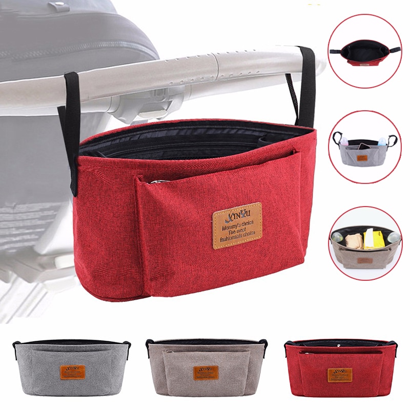 Baby Auto Tasche Baby Kinderwagen Taschen Tasse Organizer Windel Tasche für Mutter Baby Wagen Kinderwagen Buggy Warenkorb Flasche Tasse Halfter lagerung Taschen