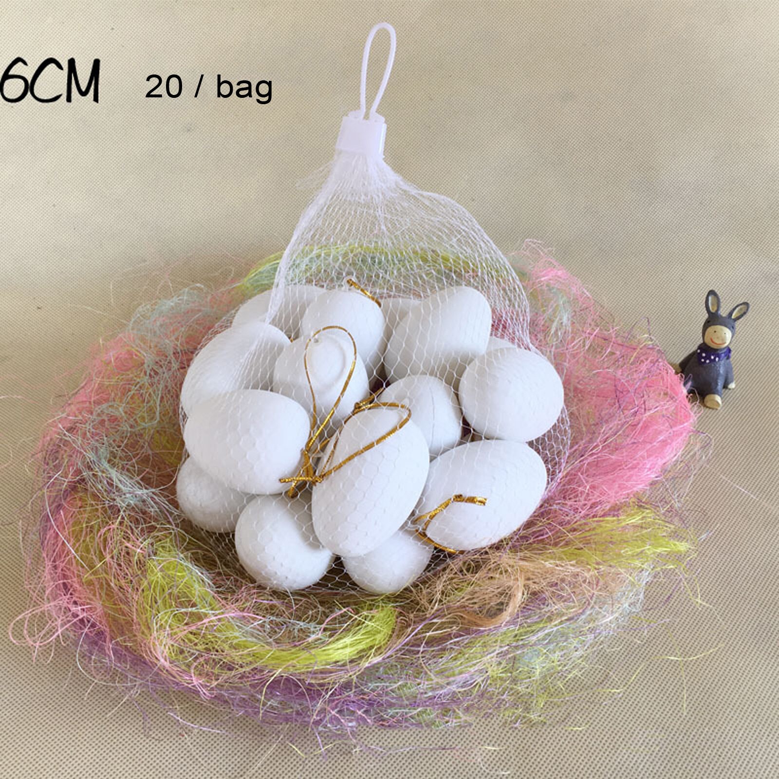 Ostern Eier, Malerei Simulation Kunststoff Ostern Eier Ostern für Handgemachte DIY Graffiti Party: A