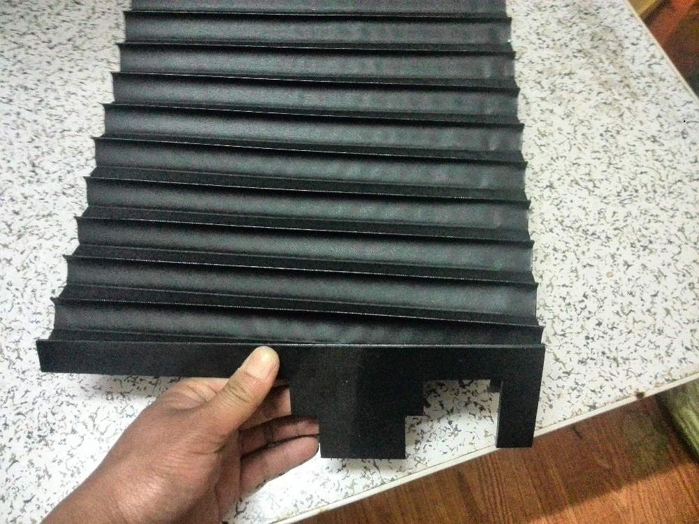 Custom made accordion bellows cover according client's