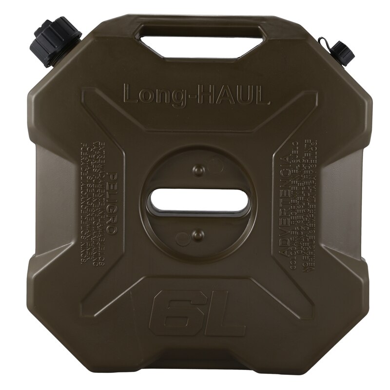 Car and Motorcycle Fuel Spare Fuel Tank Plastic Gasoline Tank Can Spare Plastic Barrel Fuel Tank-6L