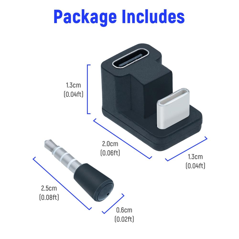 Gulikit upgrade-zubehörpaket für usb-c-adapter mit 3.5mm mini-mikrofonen für route+/route air für nintendo switch