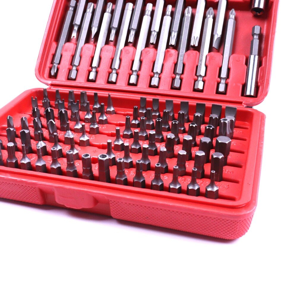 98pcs Precision Screwdriver Set Slotted Phillips Torx Auto Car Repair and Home use Screwdriver Bits Repair Tools