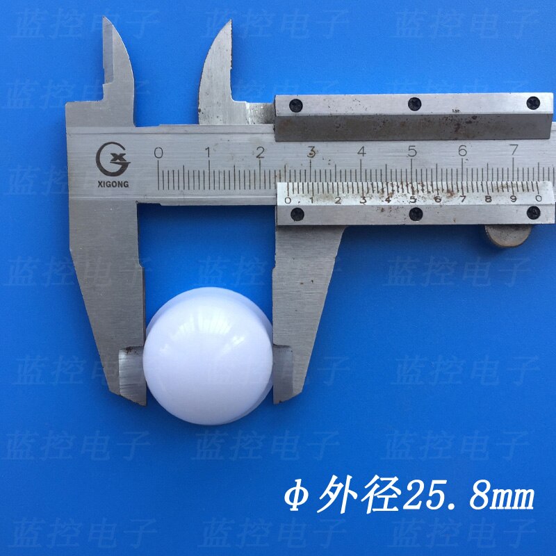 Carcasa para Sensor de luz blanca, esférico, luz guía, pelota sensible al tacto, luminómetro, carcasa, cubierta hemiesférica