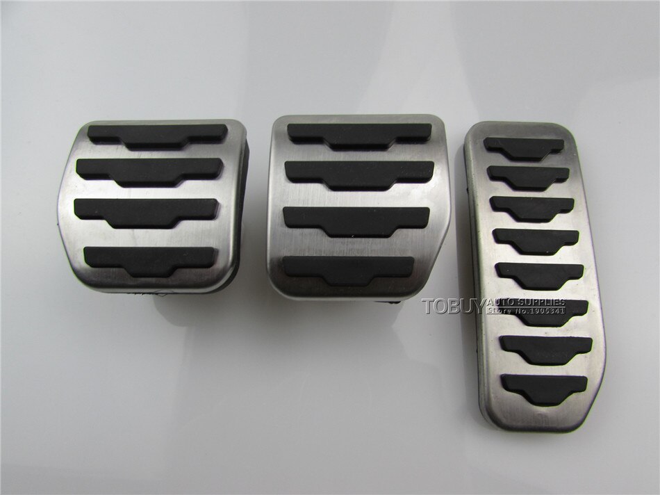 Dee autostyling rempedaal voetsteun pedalen pad voor range rover evoque/discovery sport/freelander 2 mt,  originele stijl gaspedaal
