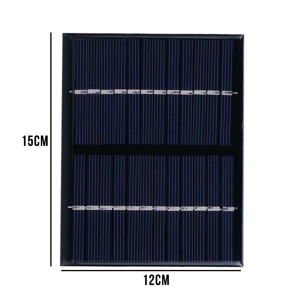 1 Pcs 2W 12V Solar Panel Portable Solar Cell Modul... – Grandado