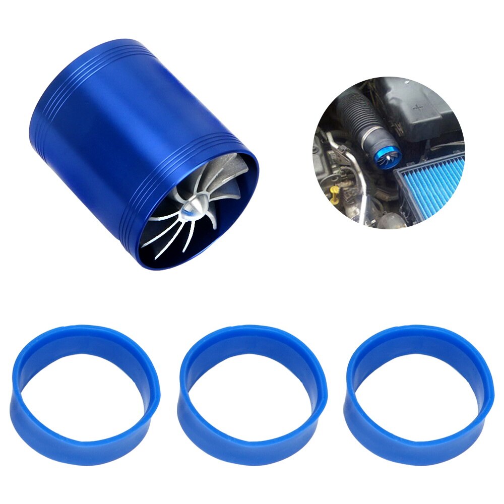 Dla silnika pojazdu podwójna turbina turbosprężarka modyfikacja samochodu akcesoria F1-Z samochód doładowania automatyczny dopływ powietrza oszczędność paliwa gazowego wentylator