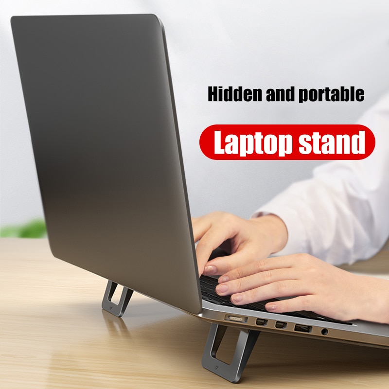 Laptop Stand Voor Macbook Pro Universele Desktop Laptop Houder Mini Draagbare Cooling Pad Notebook Stand Voor Macbook Air