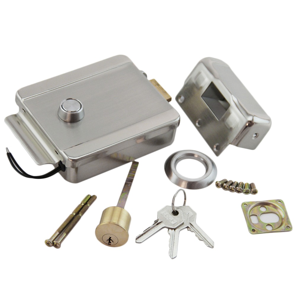 Rfid Tor türschloss Zugriff Kontrolle System Bausatz einstellen + Elektrische Steuerung Türschloss + Rfid Tastatur Code + 5 stücke Stichworte + 5 stücke pvc karten