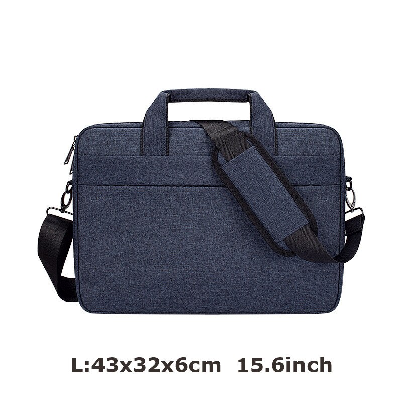 JULY'S SONG-bolsa impermeable para ordenador portátil, 13,3, 15,6, 14 pulgadas, para Macbook Air Pro, bolso de hombro, maletín: 1-L