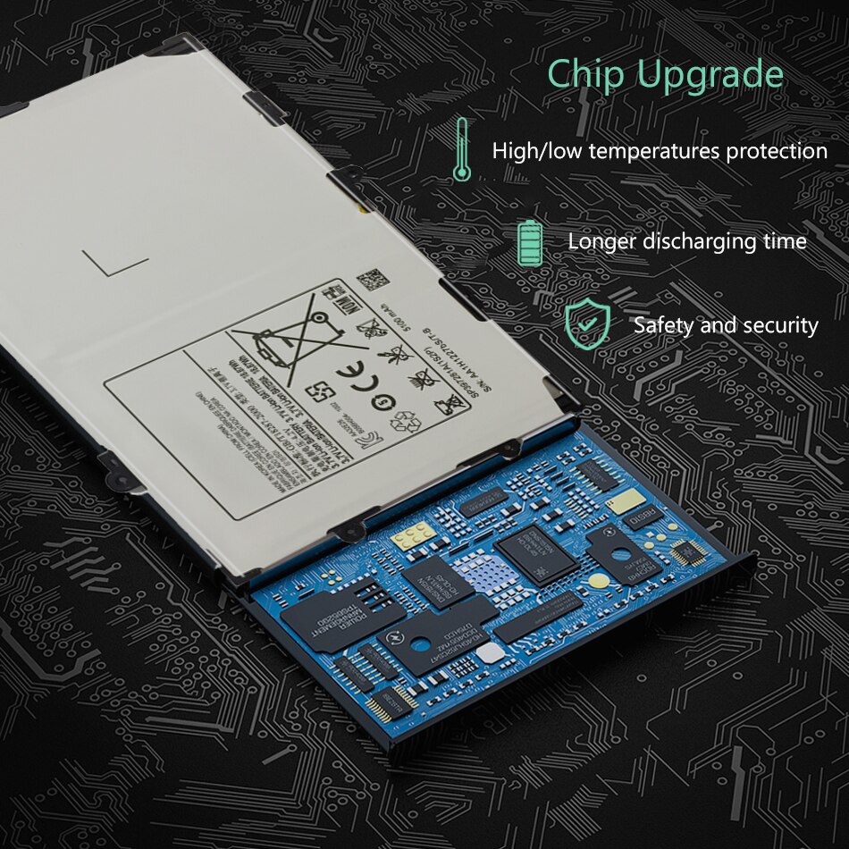 Tablet Battery For Samsung GALAXY Tab 7.7 P6800 P6810 GT-P6800 GT-P6810 SP397281A(1S2P) 5100mAh with Track Code