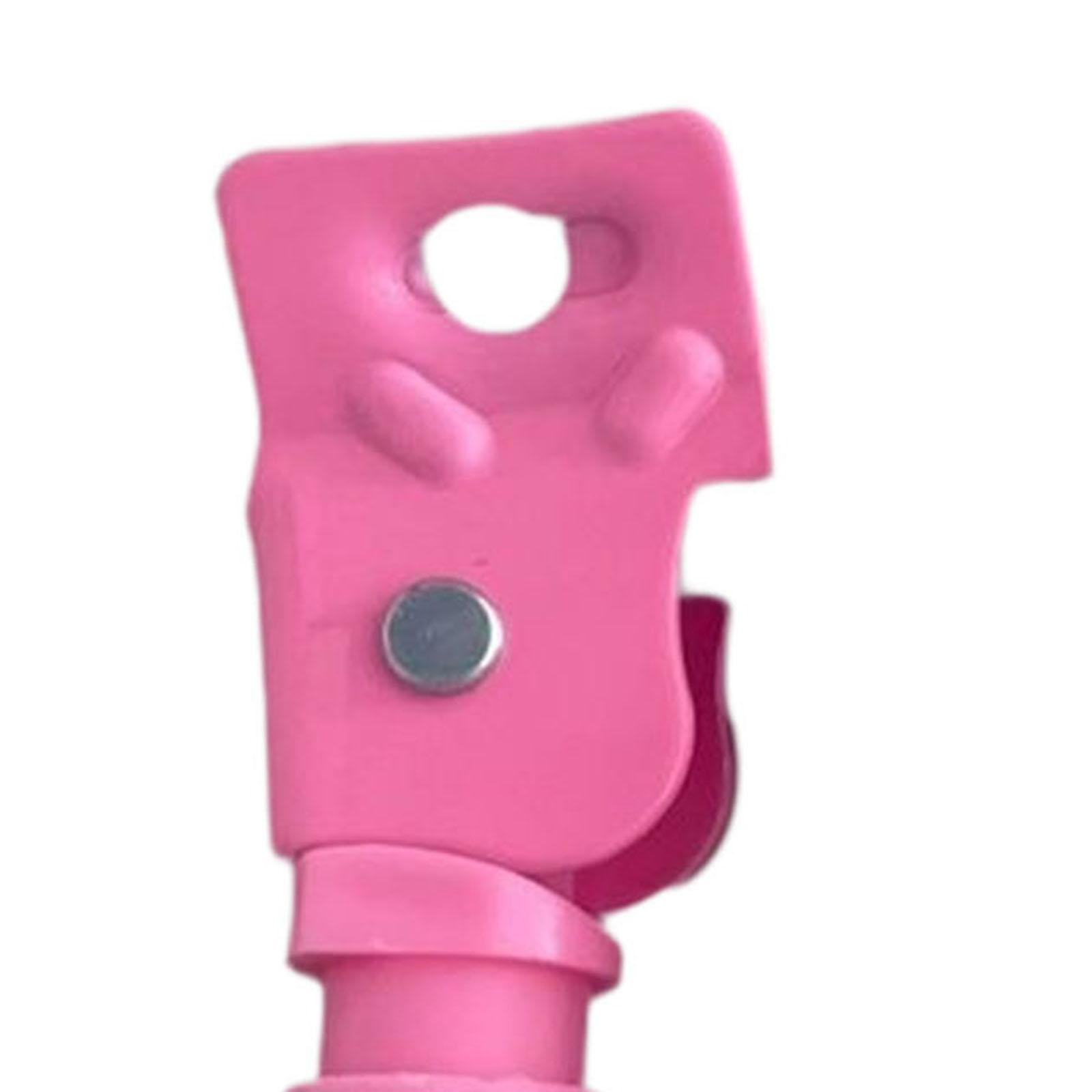 Soporte para bicicleta para niños, accesorios de Metal, soporte para estacionamiento, soporte trasero, rosa, no