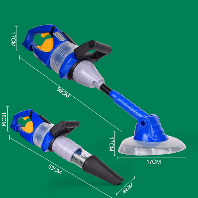 Simulazione del capretto Pretend Toy Vacuum Cleaner Elettrico Motosega Rimuovere Erba Per Bambini della Casa del Gioco Giocattoli dropshipping