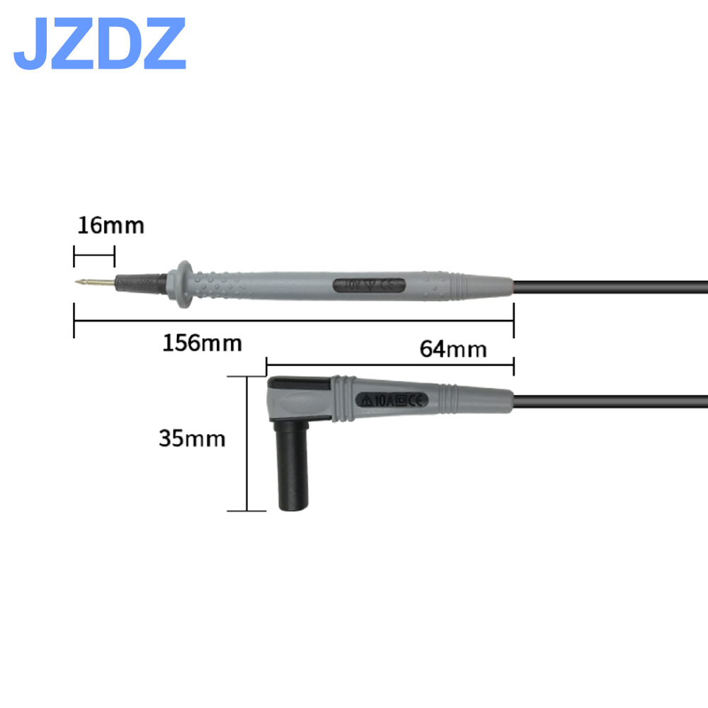 JZDZ Multi-meter Test Leads Kit Test Probe Wire Cable Pen Electrical test Tools inspection Tools J.30037mmc