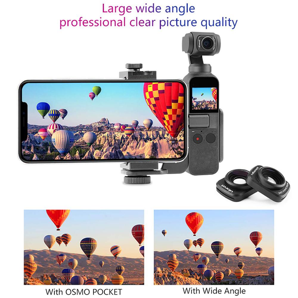 Wide Angle Lens Magnetic Structure for OSMO Pocket Camera Handheld Gimbal Stabilizer Accessories