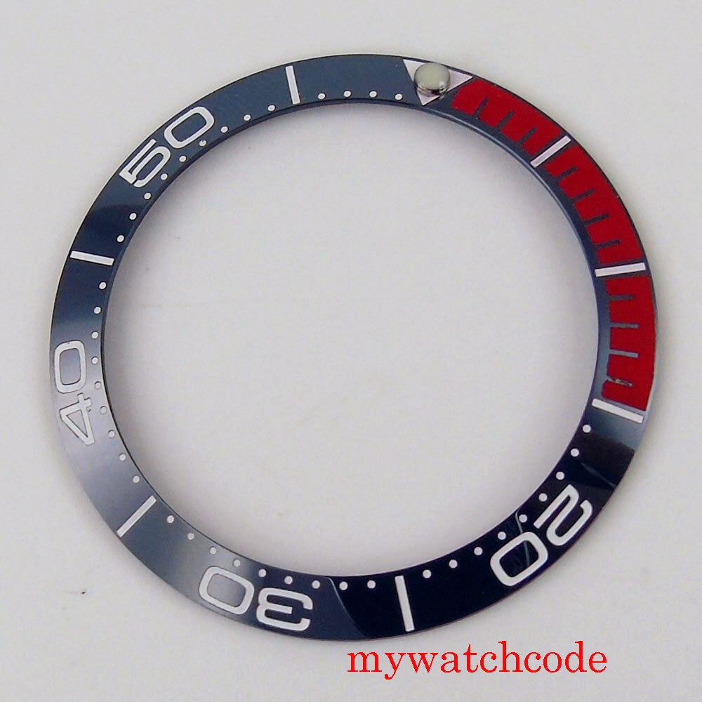 Ceramic Watch Bezel Insert Ring 38mm Fit For 40mm Men Watches Wristwatch Parts: NO.11