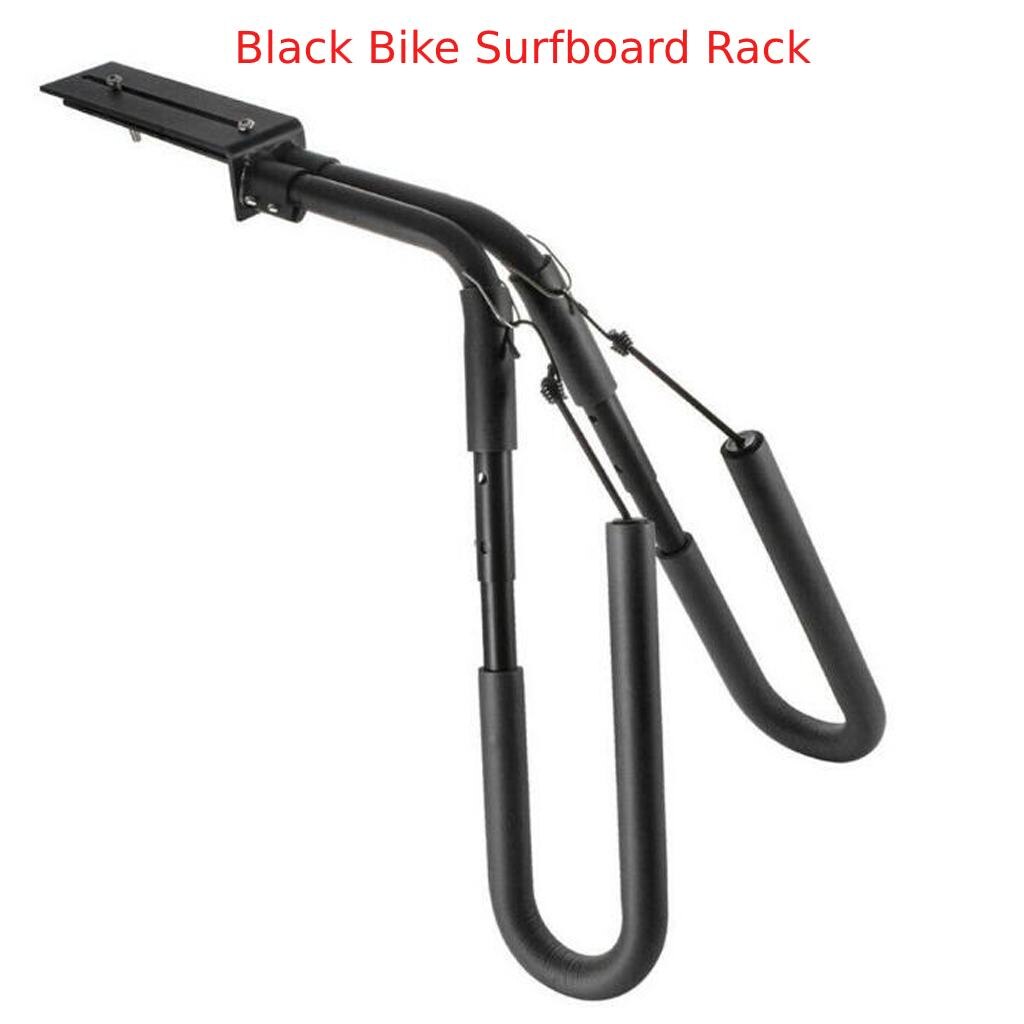 Bike Surf Rack Surfplank Fiets Mount Houder-Verstelbare Fiets Surfboard Carrier Rack Voor Shortboard Wakeboard Board: Black for Bike